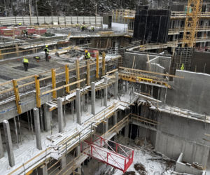 Budowa hotelu Salamandra w Kościelisku - luty 2026