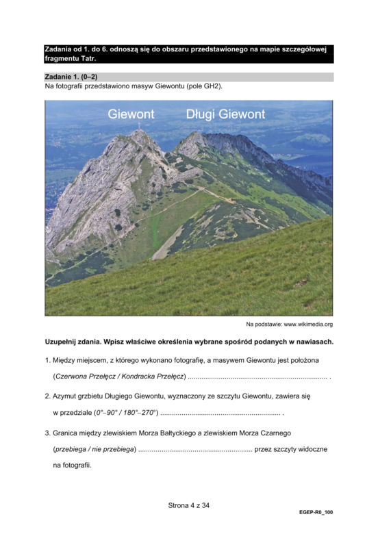 Matura 2025 geografia - arkusz CKE 15.05.2025 - Formuła 2015	