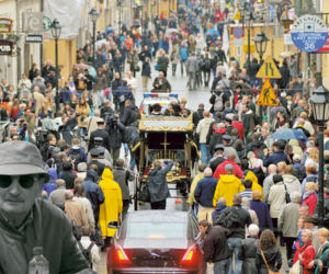 Pożegnali Mistrza absurdu