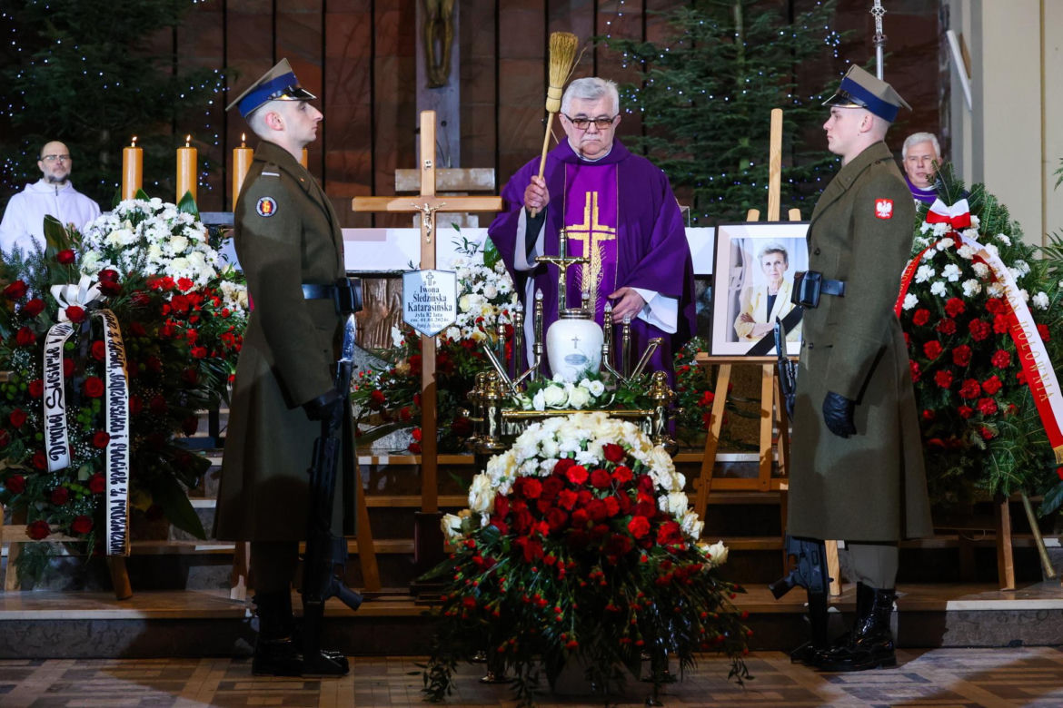 Pogrzeb Iwony Śledzińskiej-Katarasińskiej