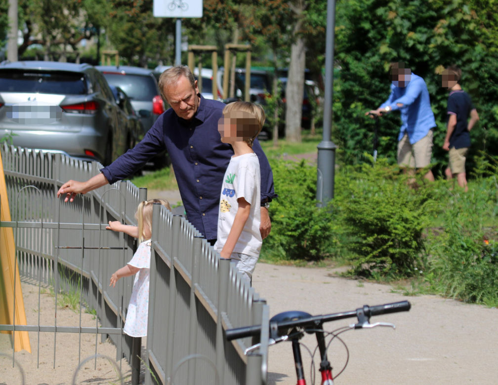 Dziadek Donald Tusk to dziadek na medal 