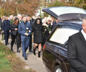  Pogrzeb Adama  we Włocławku, który zginął na Sokratesa