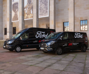 Ford Transit i Ford Tourneo Custom we flocie Muzeum Narodowego w Warszawie