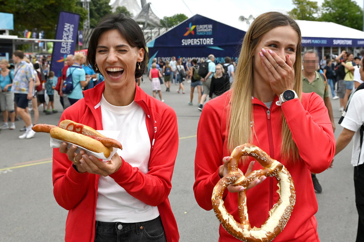 Natalia Kaczmarek i Anna Kiełbasińska