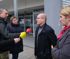 Kontenery przy USK w Białymstoku. Jak wyglądają badania?