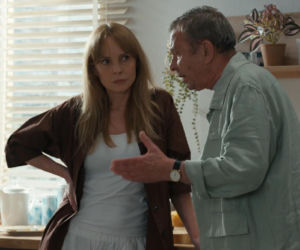 Barwy szczęścia, odcinek 3294. Agnieszka (Katarzyna Tlałka), Czesław (Marian Jaskulski)