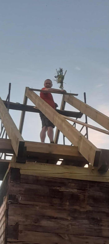 Rodzina z Topolan odbudowuje dom po pożarze