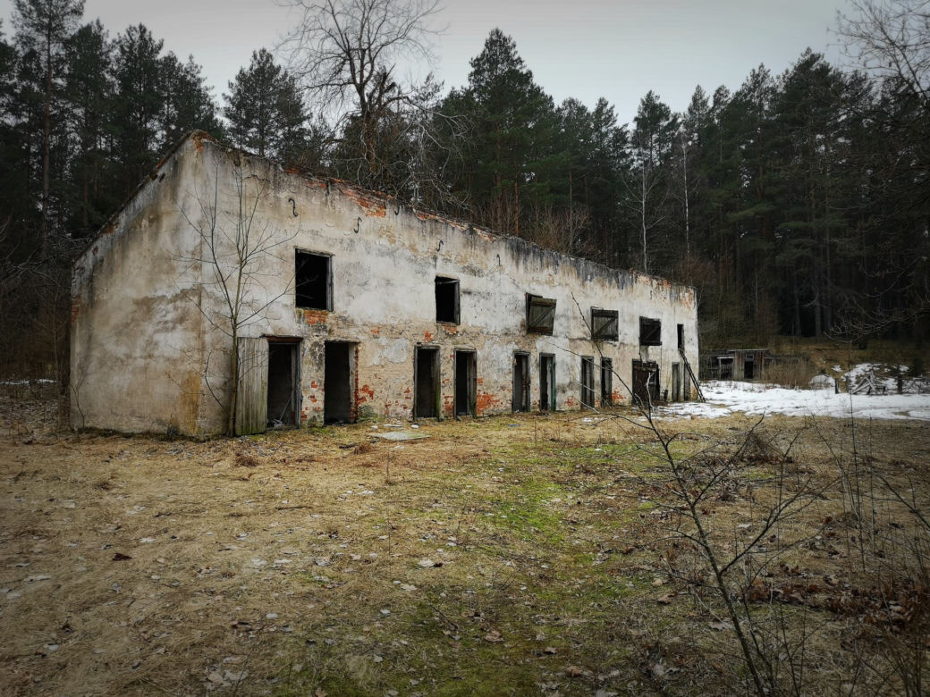 Opuszczona stacja kolejowa w sercu puszczy na Podlasiu