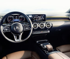 Mercedes Klasy A - wnętrze