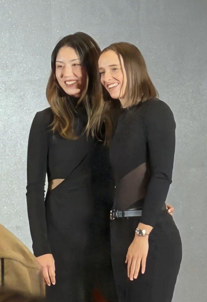 Iga Świątek na Players Party