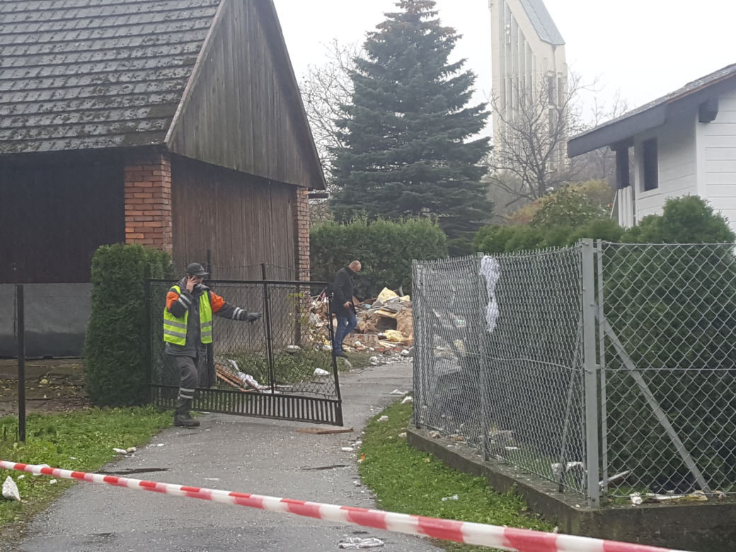 Wybuch gazu w Kobiernicach