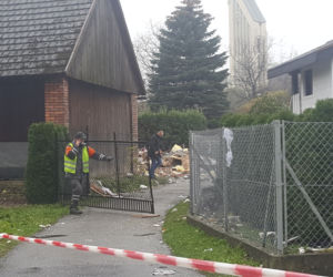 Wybuch gazu w Kobiernicach