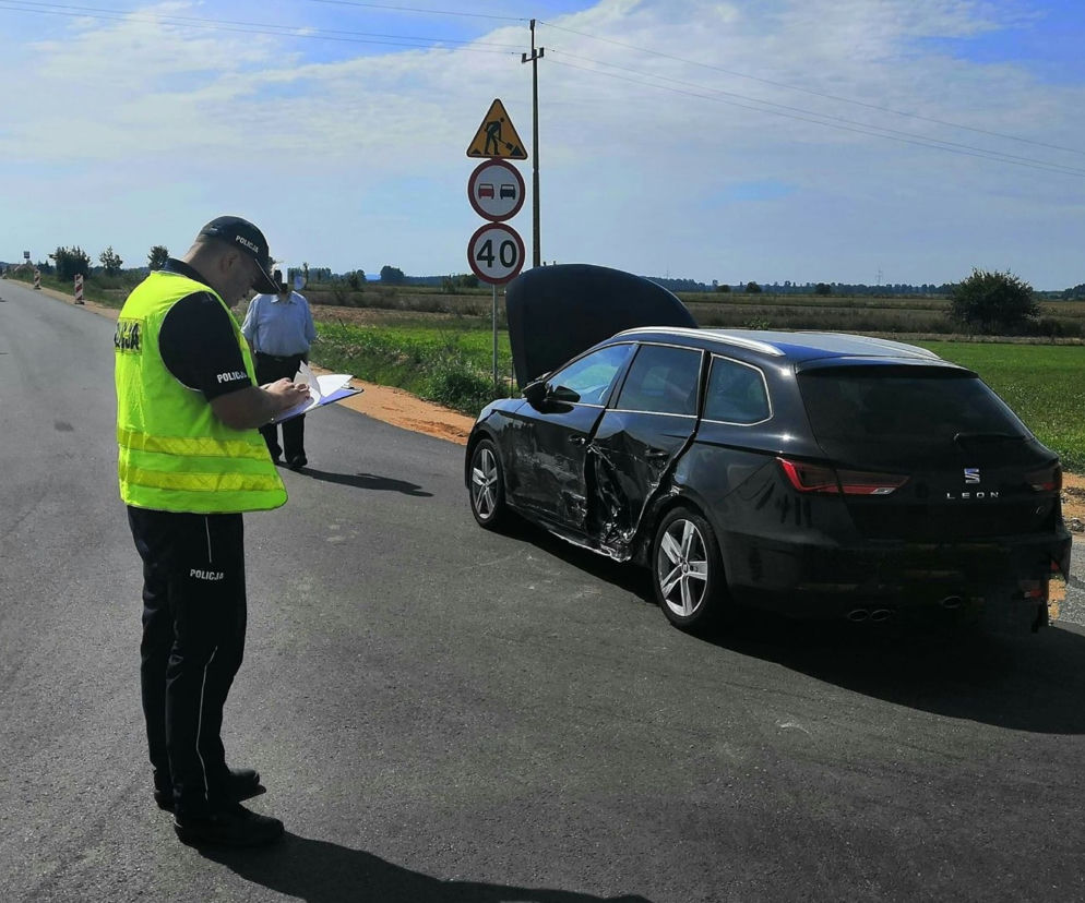 Wypadek w Podlaskiem. Trzy osoby ranne. Wśród poszkodowanych jest dziecko