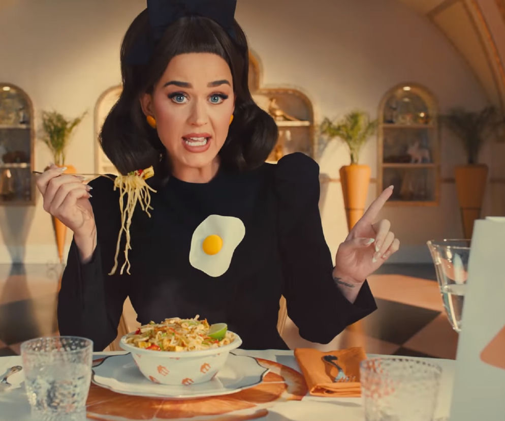 Katy Perry w reklamie Pyszne.pl