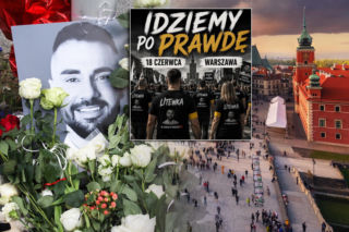 Miał być wielki protest dla Łukasza Litewki. Przyszło 10 osób