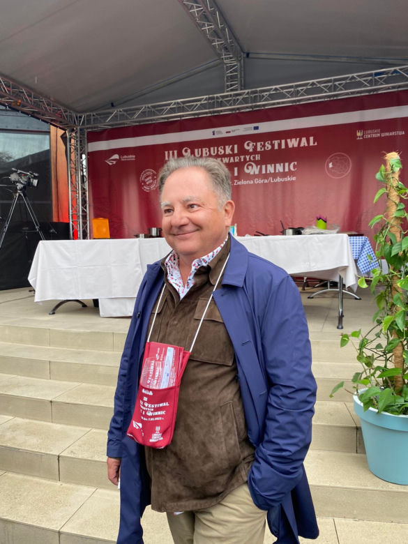 Robert Makłowicz w Zielonej Górze. III Lubuski Festiwal Otwartych Piwnic i Winnic