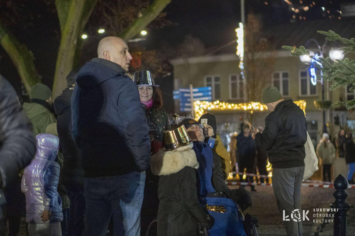 W Łukowie chętnych do zabawy Sylwestrowej nie brakowało!