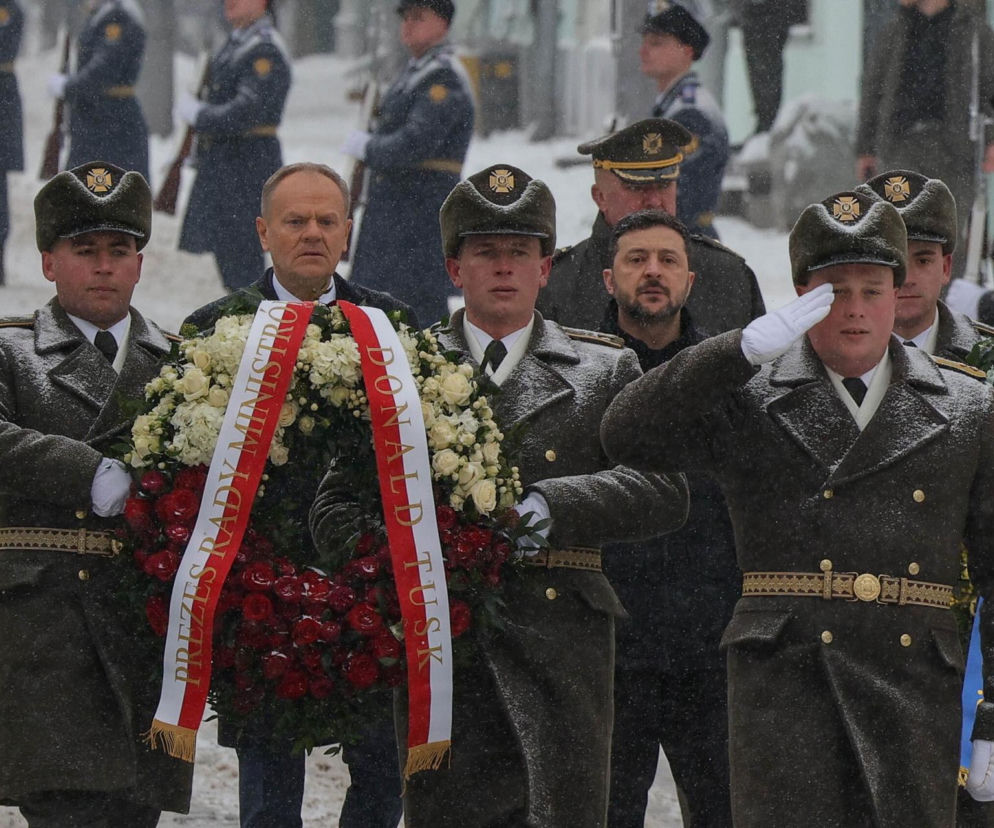 Premier Donald Tusk rozpoczął wizytę w Kijowie. Spotkał się z prezydentem Wołodymyrem Zełenskim