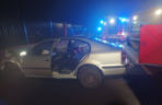 Tragedia w Chociszewie: Skoda wbiła się w ogrodzenie cmentarza! Nie żyje 36-latek