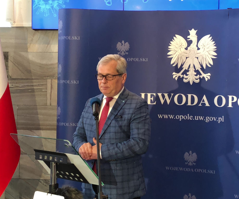 Konferencja wojewody opolskiego