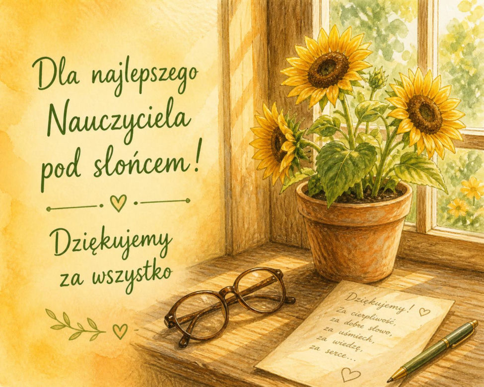 Kartka na Dzień Edukacji Narodowej
