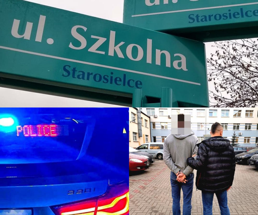 Białystok. Dramatyczne sceny na ul. Szkolnej! Wtargnęli na posesję. Grozili śmiercią