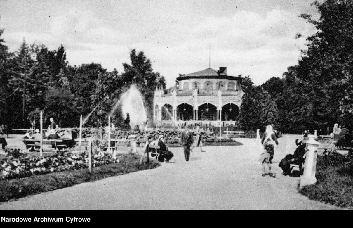 Park w Białymstoku. Lata międzywojenne