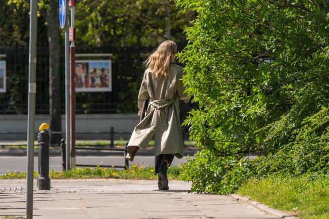 Magdalena Cielecka walczy z wiatrem