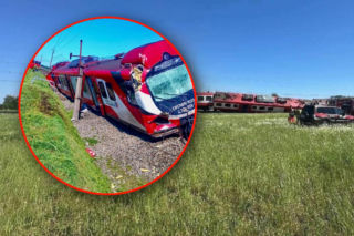 Śmiertelny wypadek na przejeździe kolejowym. Pociąg uderzył w ciężarówkę