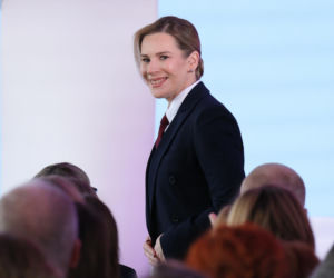 Marta Nawrocka zabrała głos przed Dniem Kobiet. Jej strój nie był przypadkiem