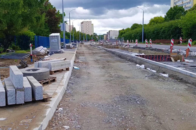 "Torowa rewolucja" na al. Powstańców Wlkp. - czerwiec 2026