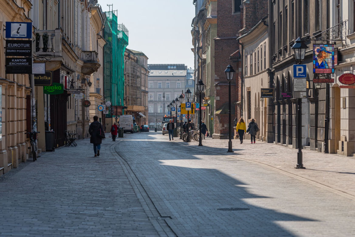 Kraków niczym miasto duchów