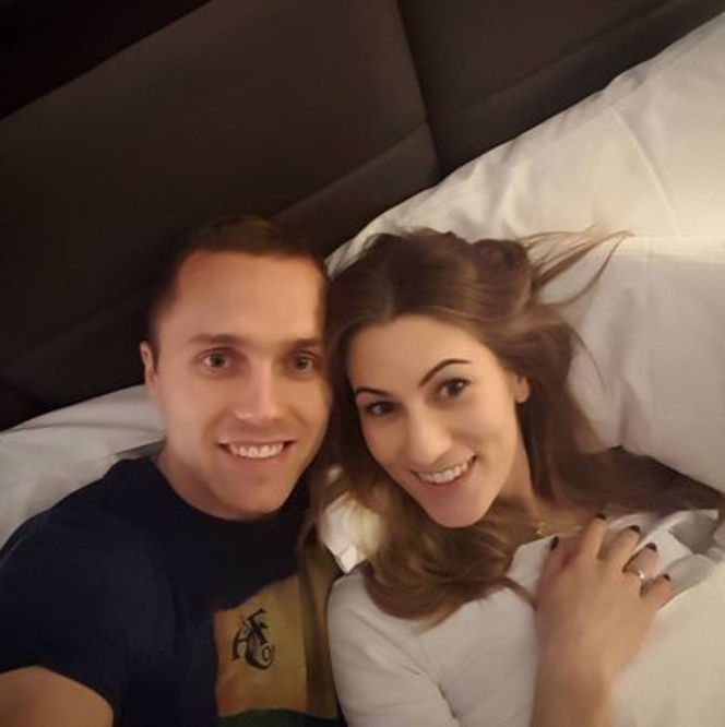Paweł Zatorski z żoną Agnieszką