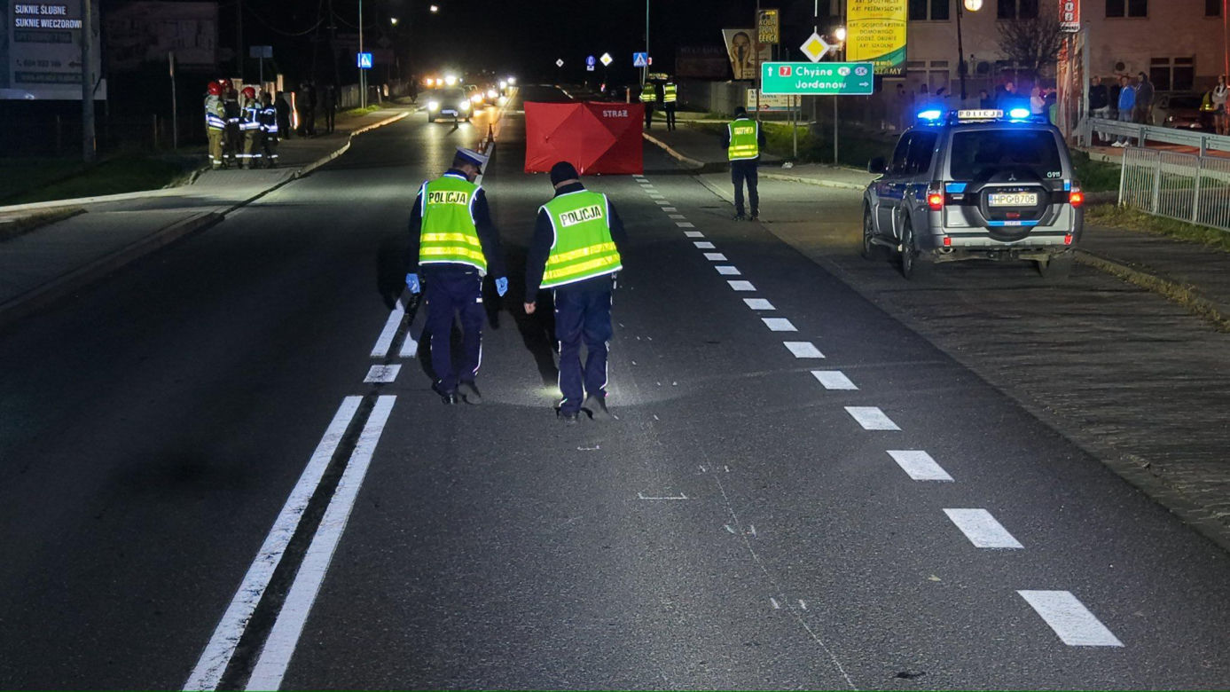 13-letni rowerzysta zginął pod kołami tira. Tragedia na DK7