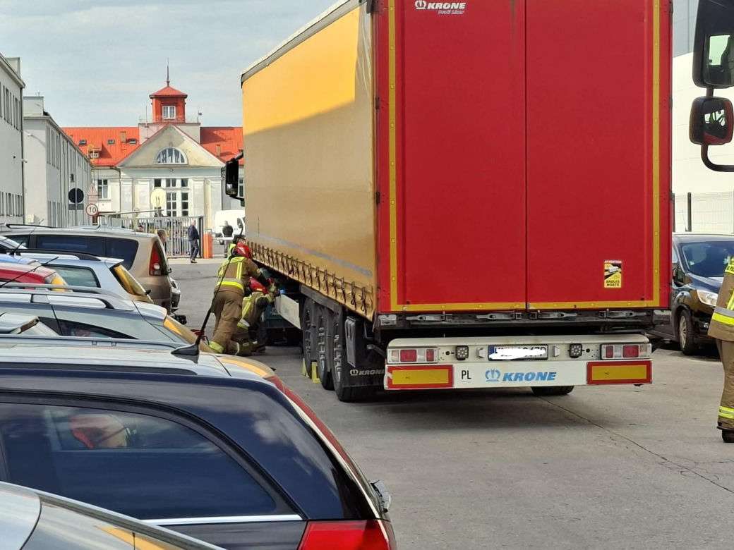 Wypadek na "strefie" w Starachowicach