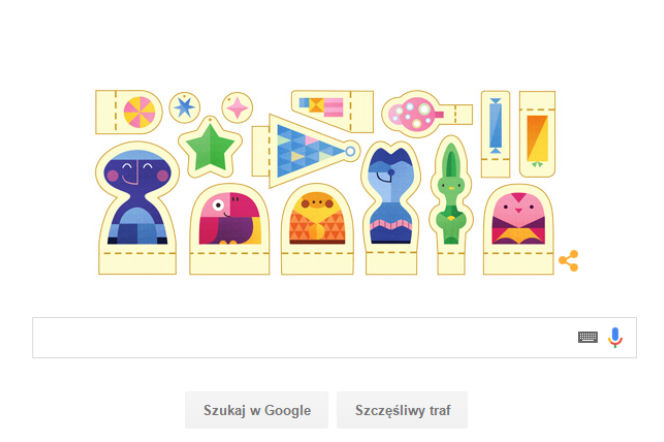 wesołych świat na google doodle