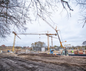 Budowa Fabryki Wody - grudzień 2020