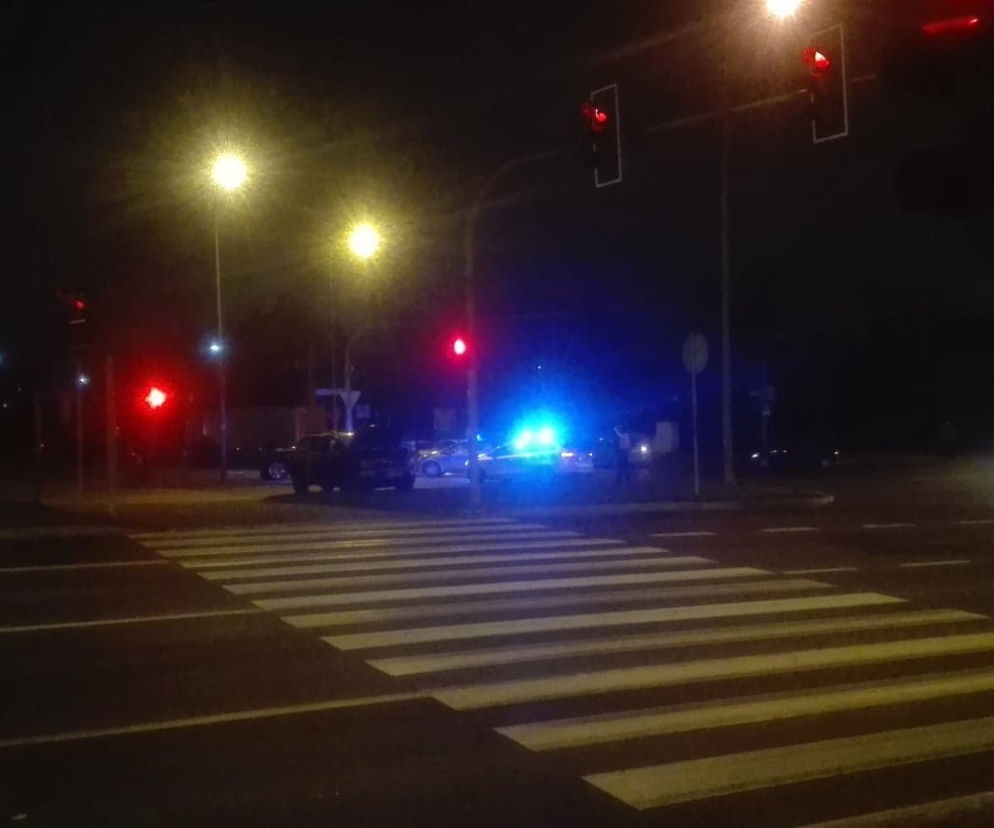 Wypadek na ul. Popiełuszki w Białymstoku. Jedna osoba została ranna ranna