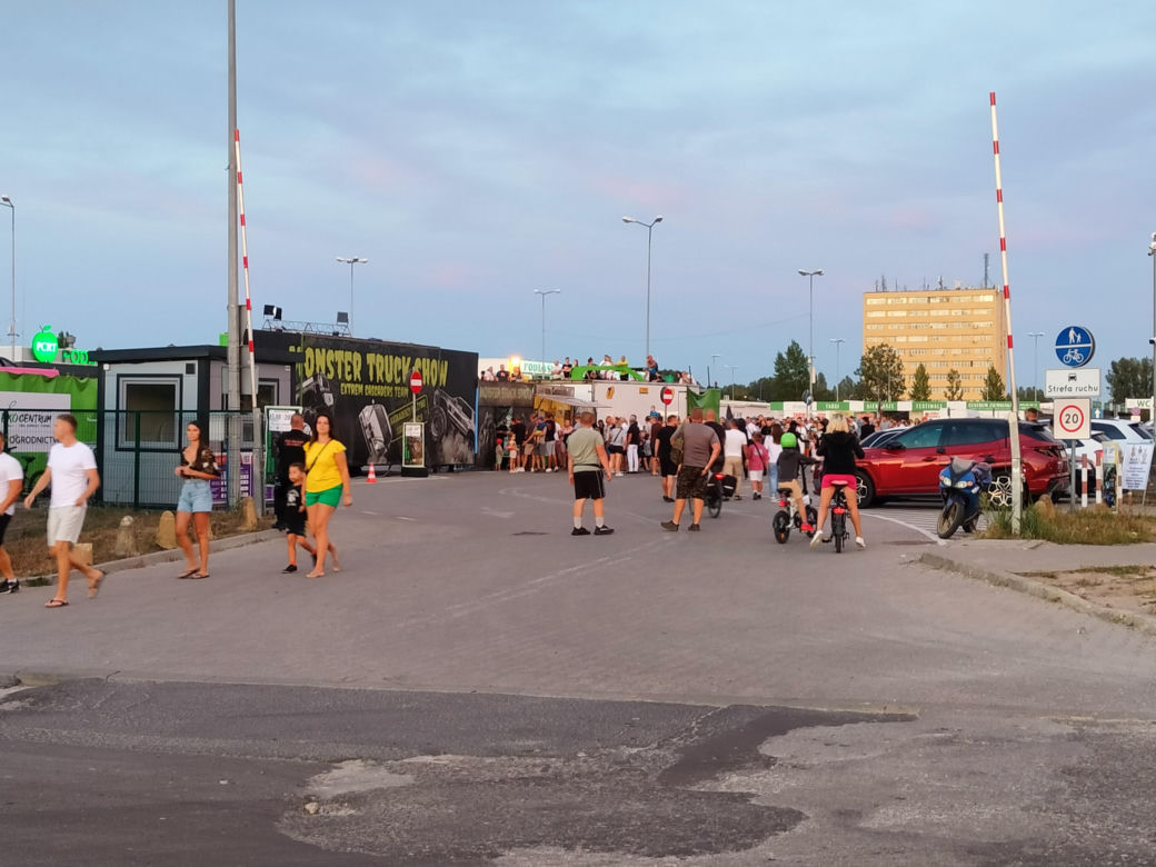 Pokazy Kaskaderów w Białymstoku. 15 sierpnia