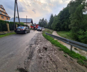 Straty po ulewie w Wojkowej