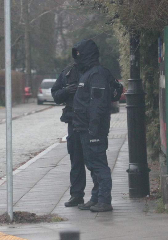 Policja pilnuje domu Jarosława Kaczyńskiego w Sylwestra