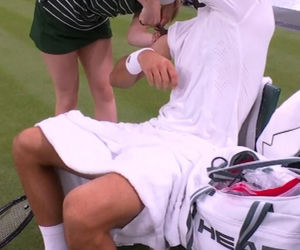 Novak Djokovic przestraszył dziewczynę
