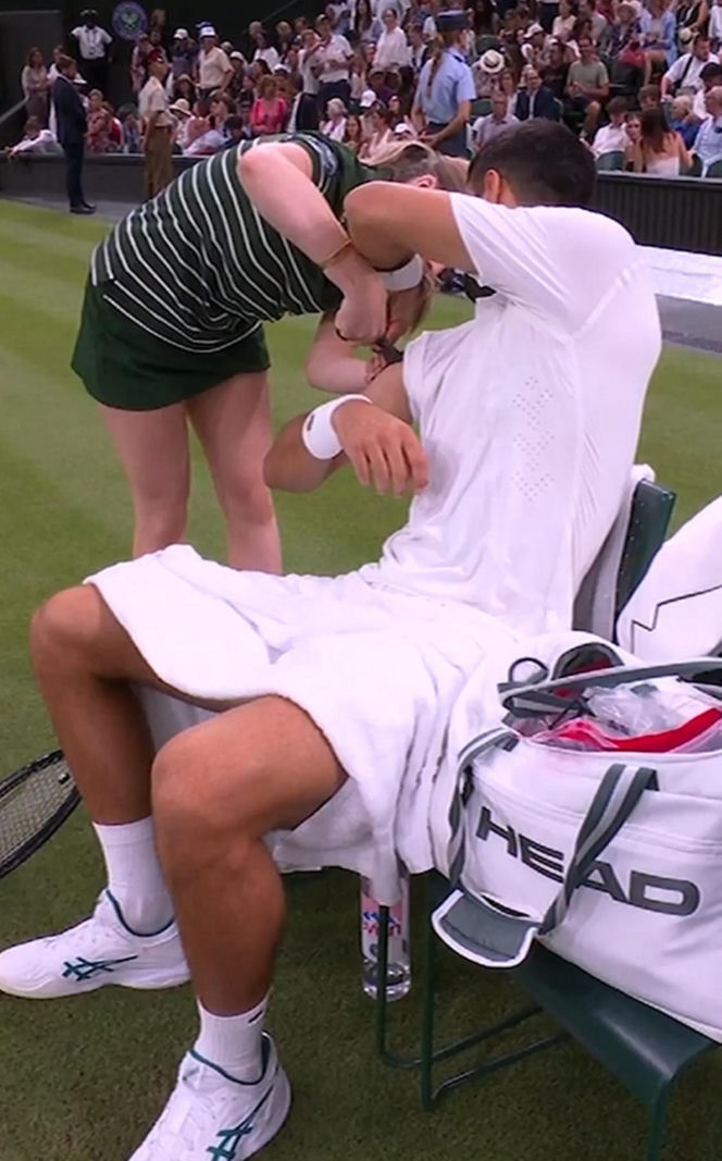 Novak Djokovic przestraszył dziewczynę
