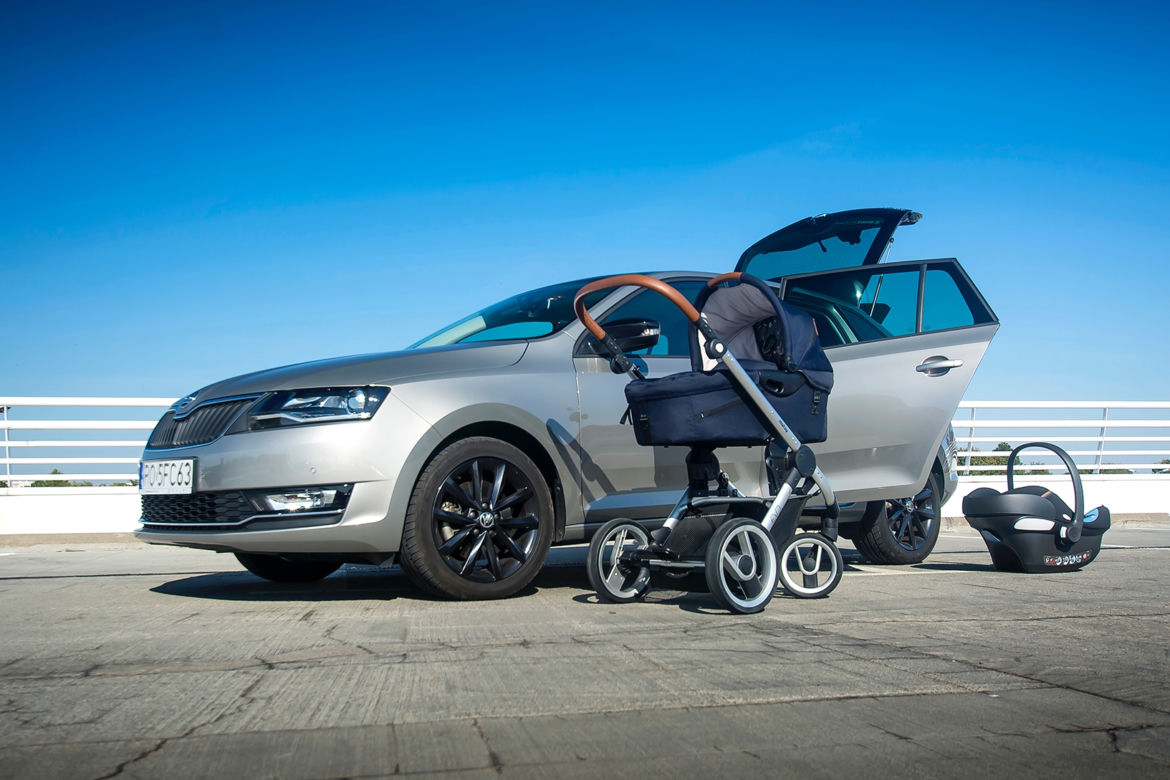 Skoda Rapid Spaceback potrafi być rodzinna