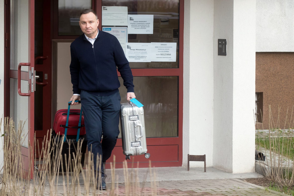 Prezydent Duda wyjeżdża na święta z rodziną