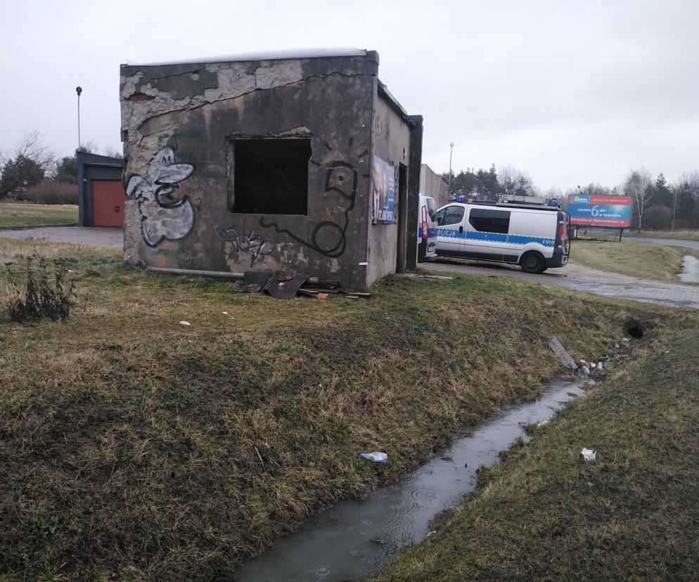 Bełchatów. Zwłoki bezdomnego przy ulicy Goetla