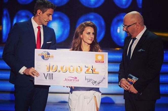 Kaja Paschalska z czekiem na 10 tys. zł