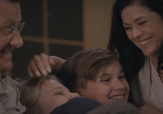 M jak miłość, odcinek 1898: Kinga (Katarzyna Cichopek), Lenka (Olga Cybińska), Misiek (Aleksander Bożyk), Piotrek (Marcin Mroczek)