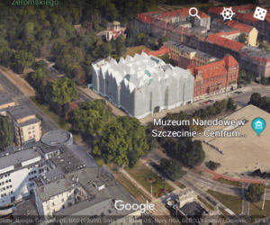 Trójwymiarowy Szczecin w Google Earth