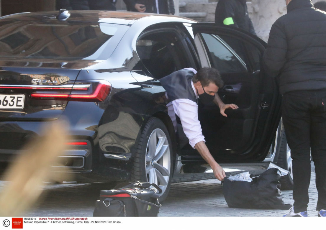 Tom Cruise na planie Mission Impossible 7